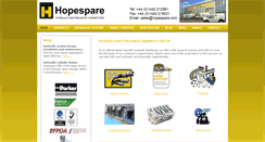 Desktop Screenshot of hopespare.com